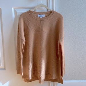 NWT 100% cashmere oversized sweater XS